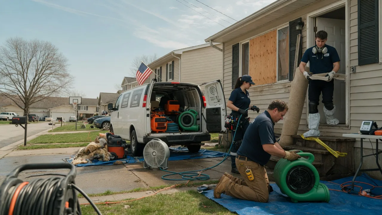 Water Damage Restoration in Wells, TX near me